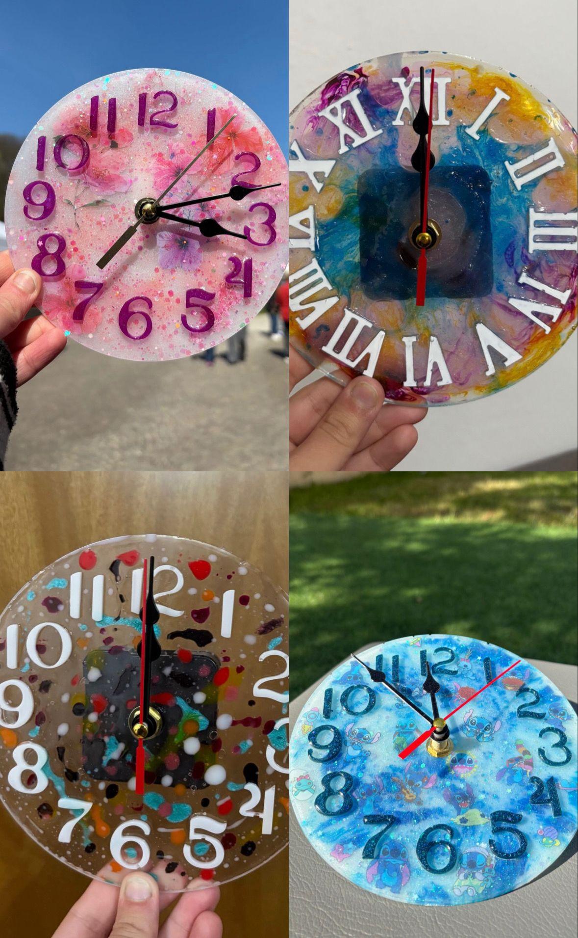 Orologi in resina
